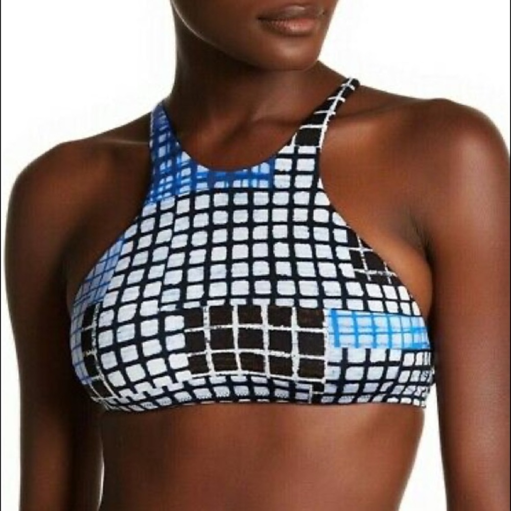 DOLCE VITA Halter Top Bikini Top NWT S
